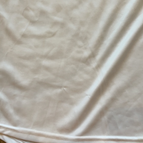 NIKE White V Neck Long Sleeve DriFit Shirt Long Sleeve Youth LARGE - Picture 5 of 6